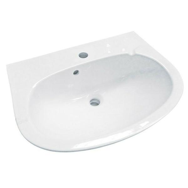 Alföldi 4196 71 01 Bázis mosdó 60 cm-es, 1 furattal középen