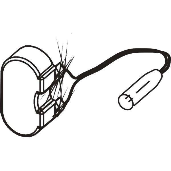 9820093 TECEplanus vizelde 6V-os akku csatl. adapter