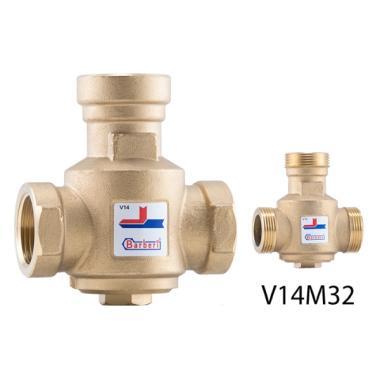 Barberi V1402500D Visszatérő hőm. korlátozó 3 járatú keverőszelep 1 BM (kvs: 9; 70C)