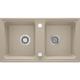 Deante ZQZ_7203 Zorba gránitmosogató 2m 780x435mm homok