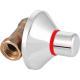 Mofém 164-0017-00 Csempeszelep 3/4 piros